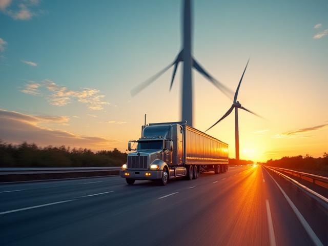 Wind turbine blade being transported by RoadRoyalty