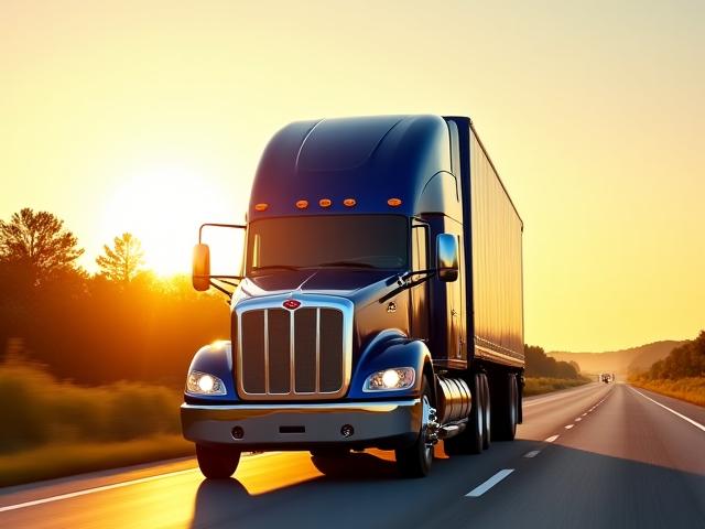 RoadRoyalty LTL truck navigating regional routes